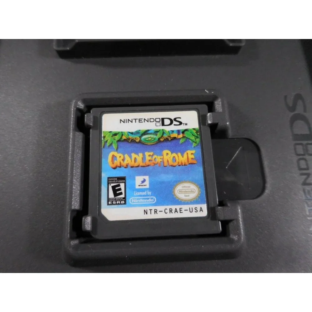 Nintendo DS Silly Bandz Action Game + Cradle of‎ Rome Game Tested Work